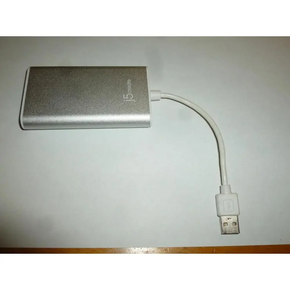 j5 CREATE USB Type-C MultiAdapter HDMI/Ethernet/USB